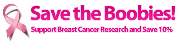 Save the Boobies! Support Breast Cancer Research and Save 10%